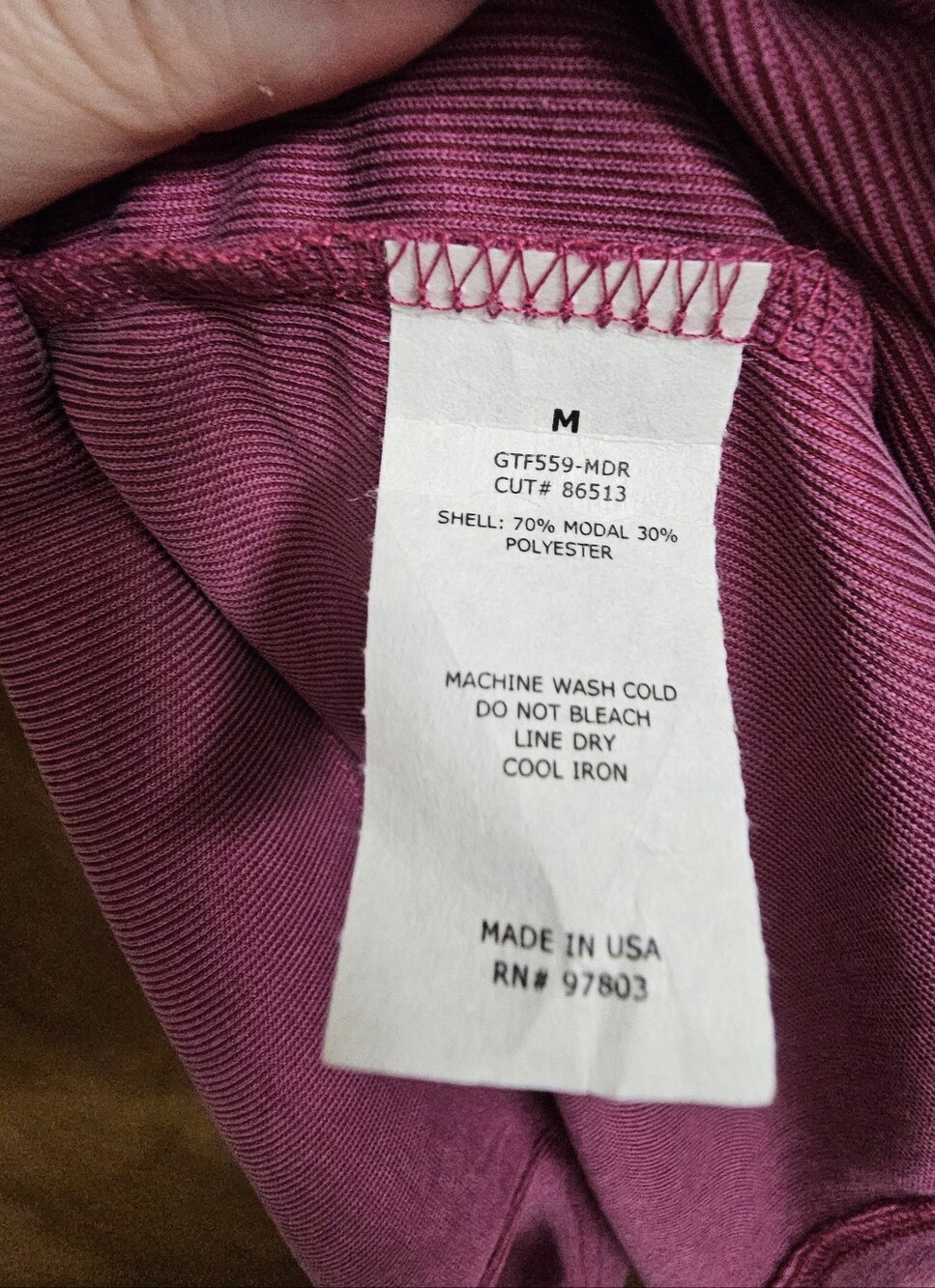 Green Envelope sleeveless gathered halter top tank ribbed fuschia womens medium - Picture 6 of 8